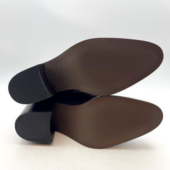 Sam Edelman Womens Simona Heeled Ankle Bootie US 8.5 M EU 39 Burgundy Suede NWOB - Picture 12 of 13